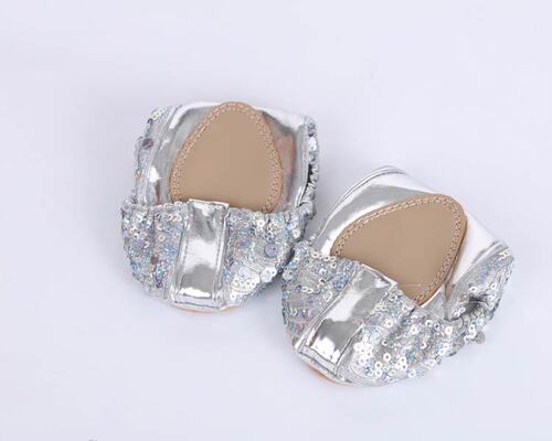 Belly dance shoes Indian dance shoes belly dance dance shoes women's practice shoes soft sole dance shoes sequined gold shoes