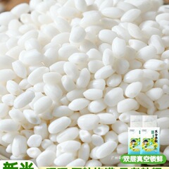 白糯米新米圆粒5斤农家白江米白粘大米包粽子糍粑酿酒糯米饭包装