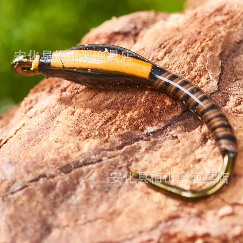 Meishan Mosquito Nymph Fly Hook Bionic Lure 4