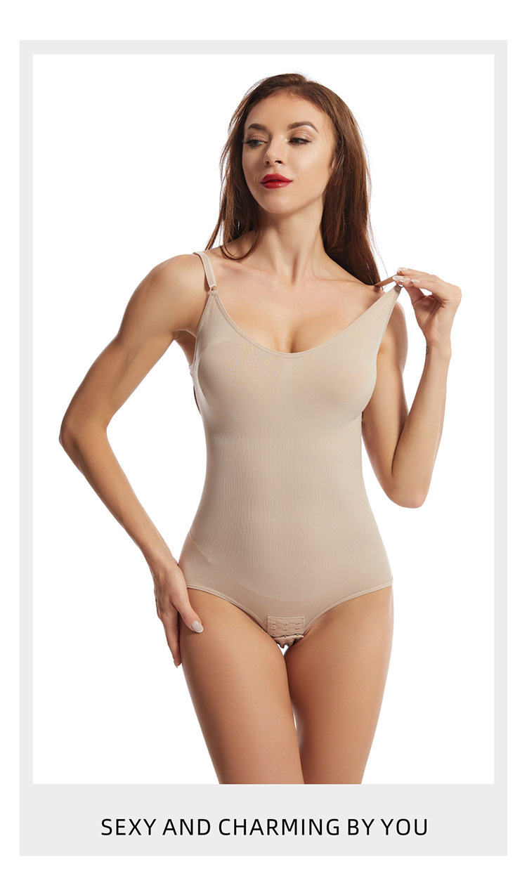 Solid Color Butt Lift Tummy Control Shaping Underwear display picture 17