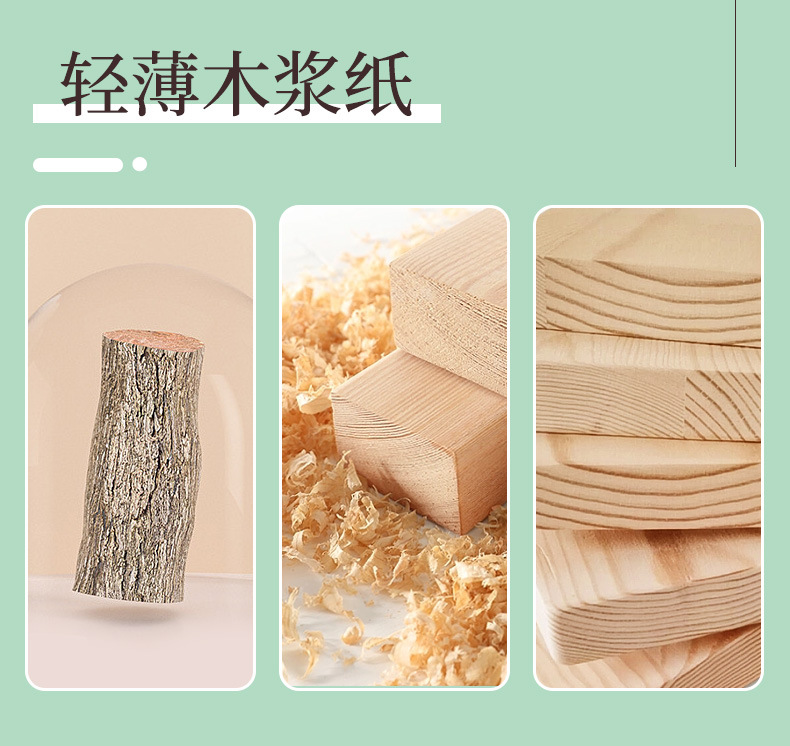 LMLTOP Portable Oil-absorbing Paper 50 pieces, refreshing oil-removing face paper, carefully selected original wood pulp blue film oil-absorbing face paper Item Picture