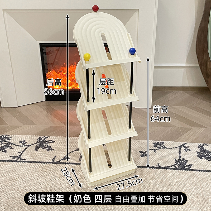 크림색 4겹