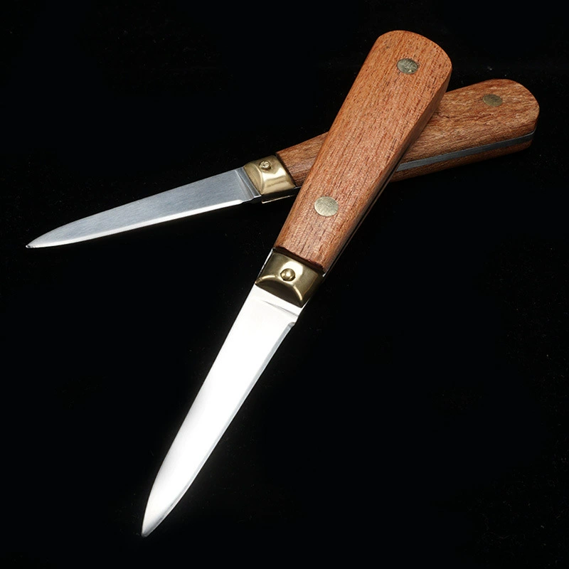 Нож для устриц с рукоятью из rosewood, открывающий ракушку, инструмент для бытового использования на гриле, нож для чая, открывает больше товаров