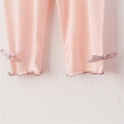 Children's 7/8-inch summer and autumn thin modal mosquito-repellent underwear for girls, 7/8-inch leggings, pure cotton pants