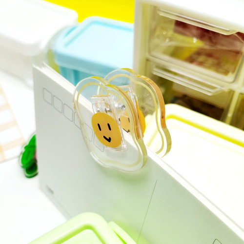 New multifunctional clip student book clip cute fruit clip cartoon decorative clip storage clip exam paper clip