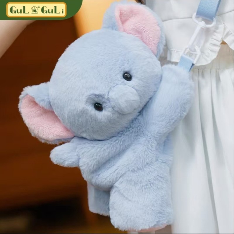 模擬動物人形多機能バックパックかわいいぬいぐるみパーカーバッグバックパック女の子ギフト|undefined