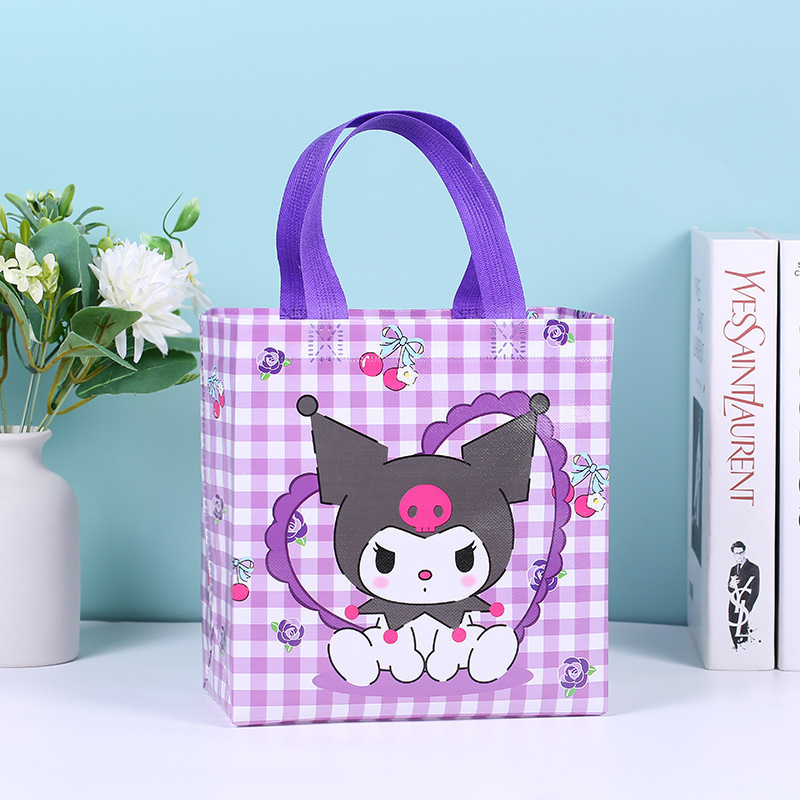 国境を越えた新しい不織布リウかわいい漫画ウサギ犬ギフトバッグポータブル子供のギフトショッピングバッグ|undefined