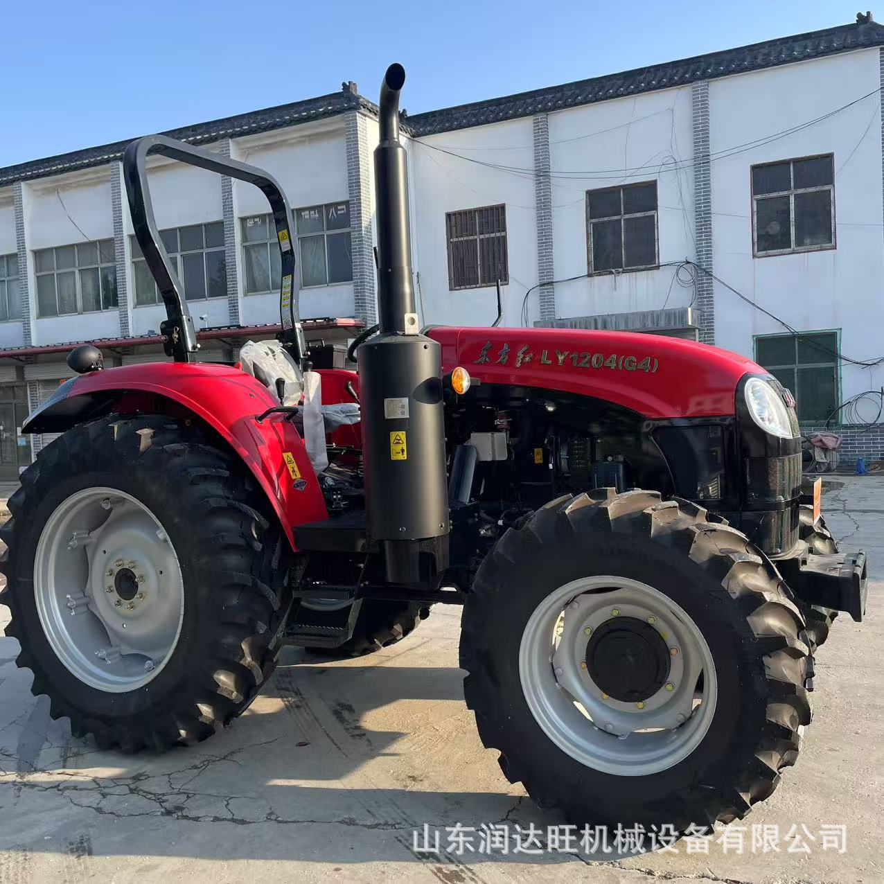 全新东方红1204耕地机四驱120马力水田四轮拖拉机补后提车拖拉机