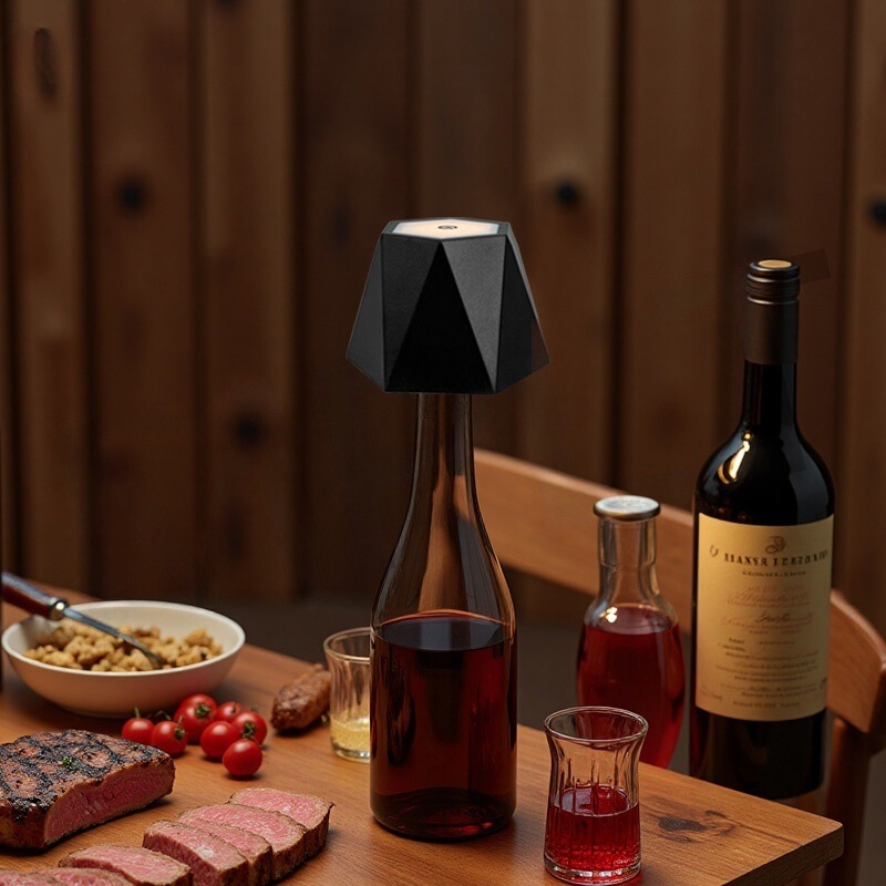 Creative Rechargeable Wine Bottle Led Table Lamp Cordless Lighting Restaurant Atmosphere Bar Counter Romantic Home Decor Creative Rechargeable Wine Bottle Led Table Lamp Cordless Lighting Restaurant Atmosphere Bar Counter Romantic Home Decor