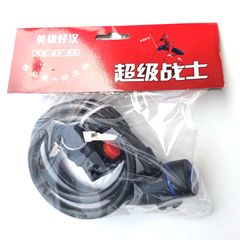 Factory-shaped key lock, bicycle lock, single-chain steel lock, hardware tool lock, cycling accessories