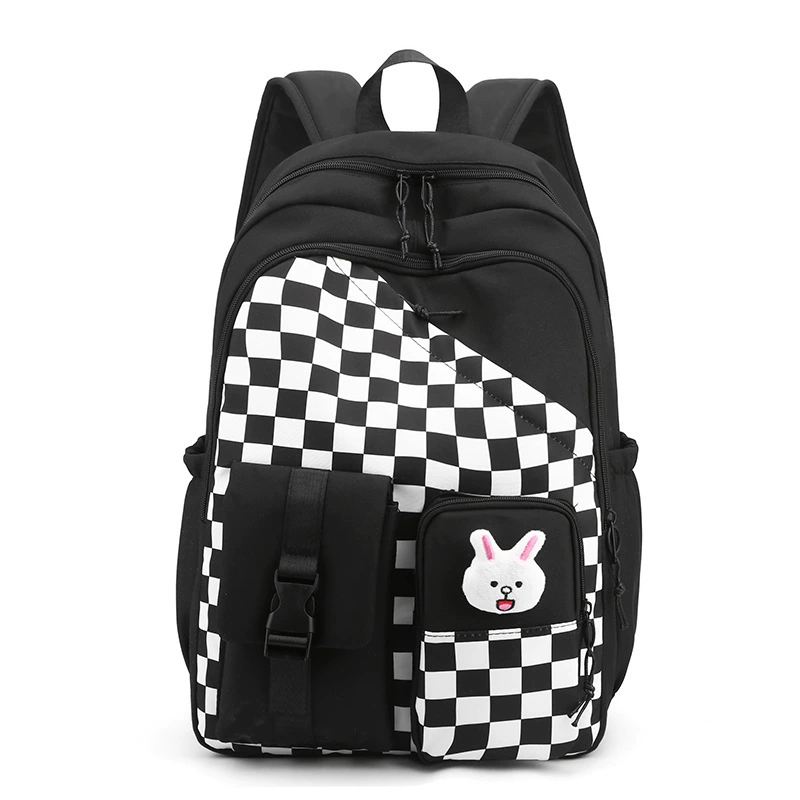 Brand fresh cartoon backpack, capacious bag, for secondary school