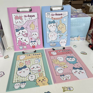 New Jiyikawa Cultural and Creative Xiaoba Student A4 Exam Writing Pad Student High-Looking Painting Cardboard