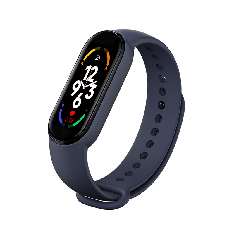M7 pulsera inteligente ritmo cardíaco presión arterial Bluetooth paso contando música tiempo sueño monitoreo M7 inteligente deportes pulsera reloj