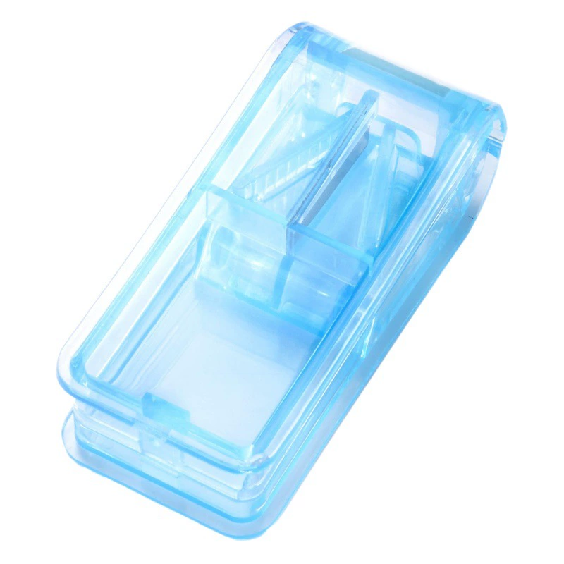 Маленькая аптечка таблетка резак для лекарств разделитель лекарств прозрачный дозатор лекарств для пожилых людей практичный дом +++