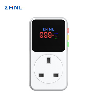 Factory Direct Sales British 230V 16A Socket Type over and under Voltage Protector Integrated Lightning Surge Protection Socket