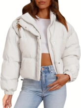 M 80321 Winter High Neck Cotton Jacket Ůװ�޷� �羳ŷ��