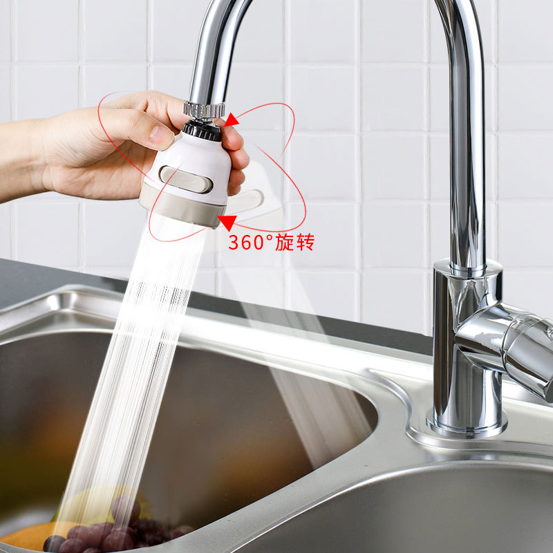 Cross-border supply Jingteng kitchen household faucet anti-splash head extender filter showerhead manufacturer direct supply