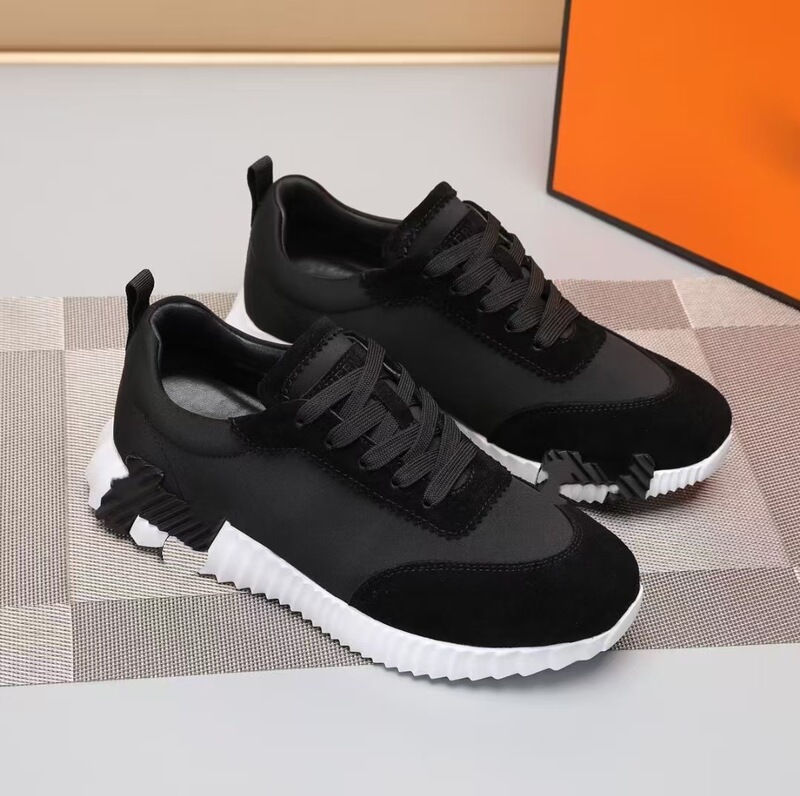 Europe's 2025 New H Series High-End Lace-Up Sports Shoes for Women, Genuine Leather Breathable Lace-Up Running Shoes, Casual Shoes for Men and Women