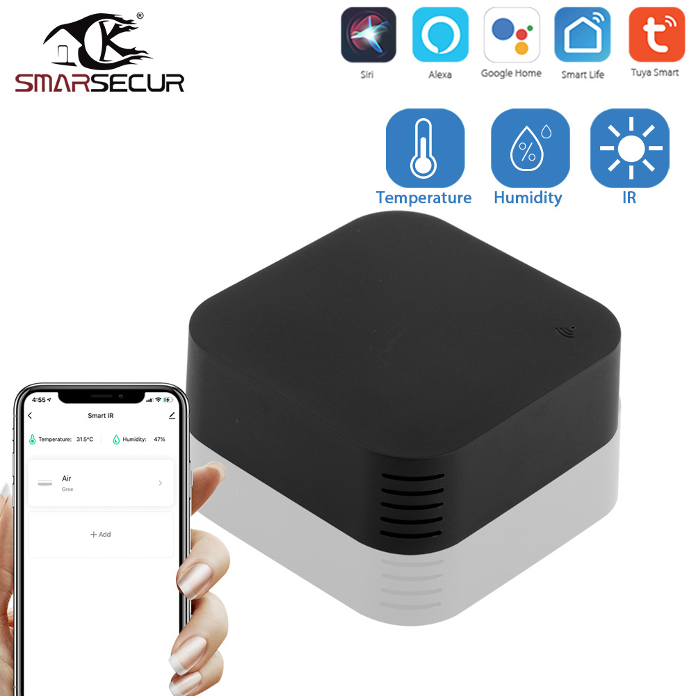 涂鸦智能家居wifi温湿度红外遥控器空调电视远程定时diy控制器