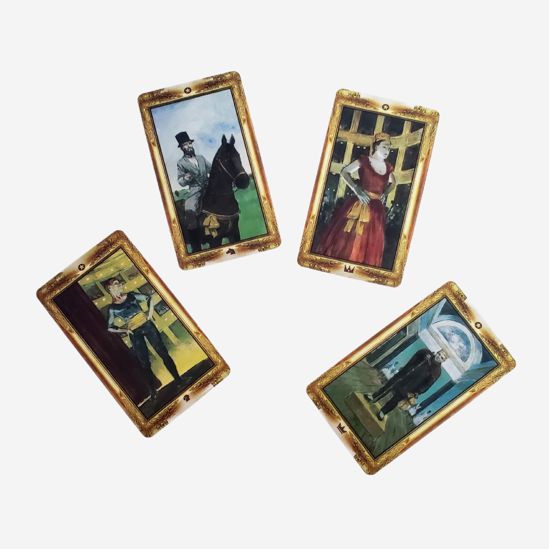 2023 New Impressionist Tarot Board Game Cards - Popular Cross-Border Item_voghion.com