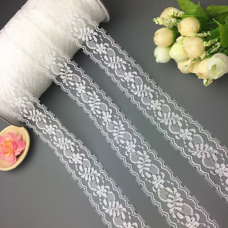 新品3.6CM树叶几何图形蕾丝 时尚女装 内衣内裤 女童吊带裙花边