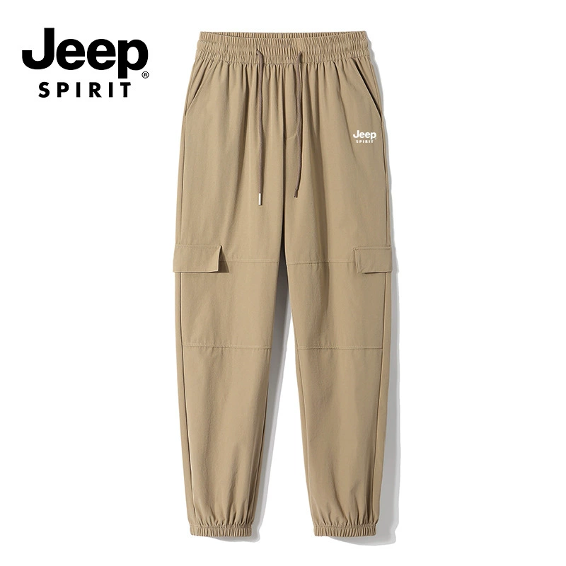 Спортивные брюки JEEP SPIRIT, мужские уличные летние повседневные свободные брюки для альпинизма 8921