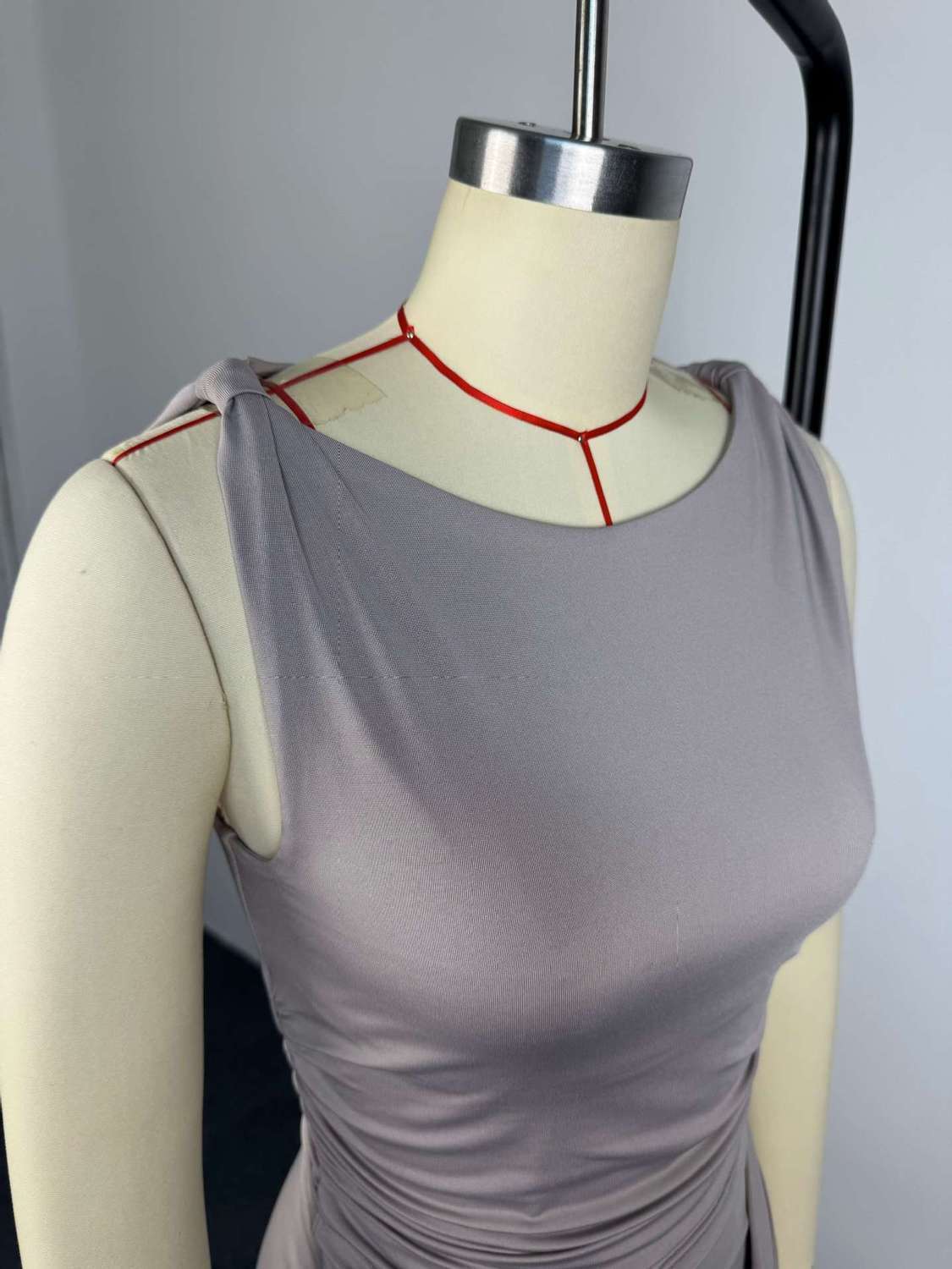 Women's Clothing Summer Style Women's Elegant Solid Color Sleeveless Top And Tie Up Slim Skirt Set Clothing_ecoleips.com