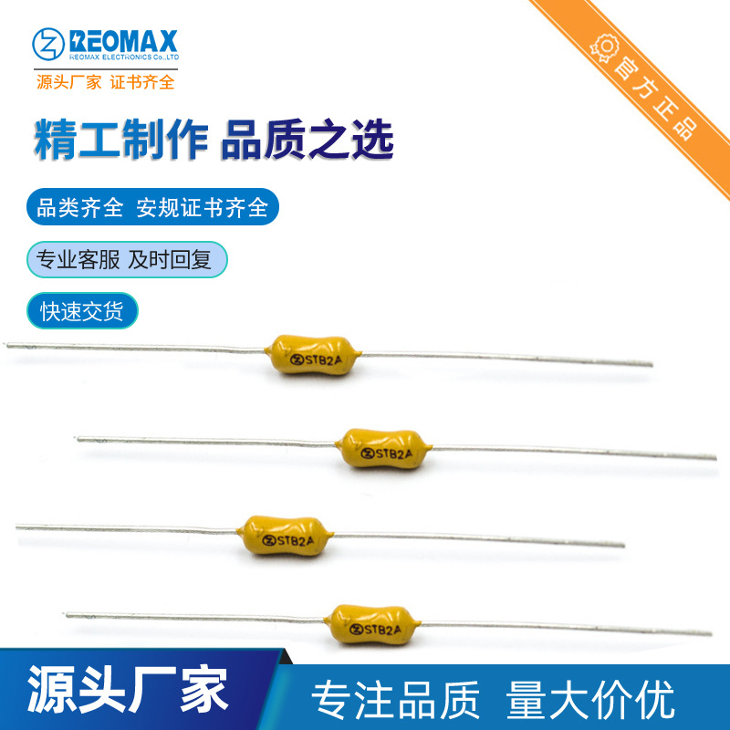 REOMAX瑞迈 T1A250V 3*7  E340427小型化黄色 电阻式保险丝KC