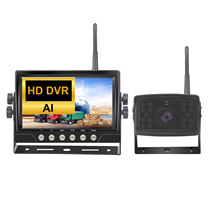 AI 数字无线倒车后视系统无线距离500米信号稳定无干扰