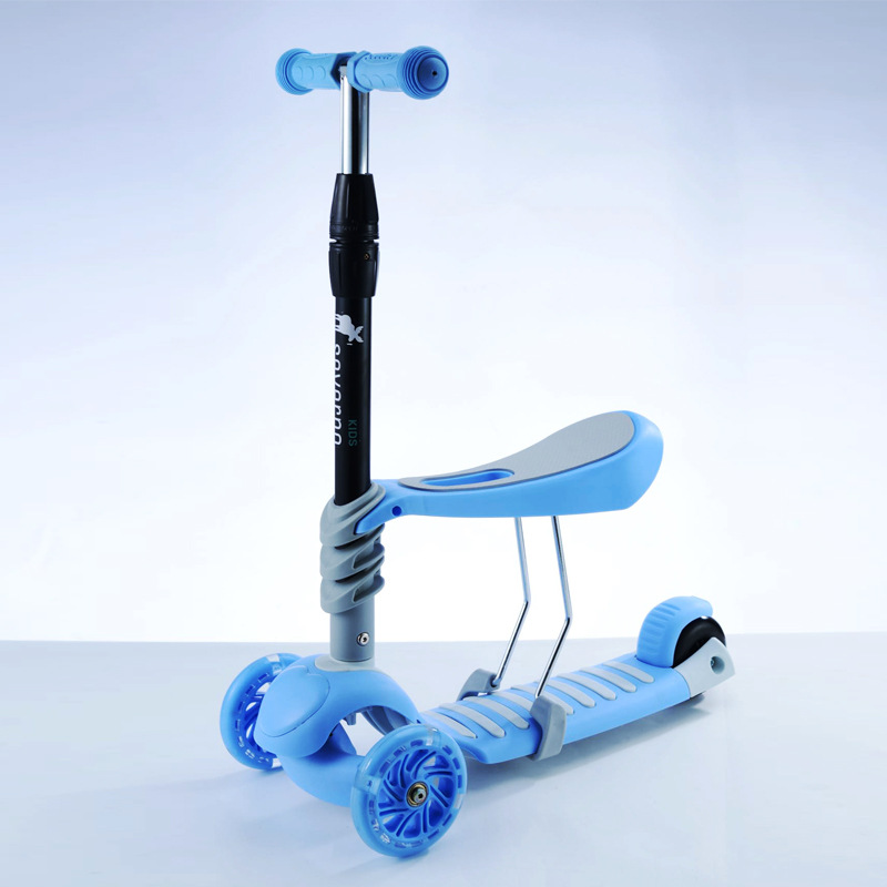 Bebé de música tres en uno de fábrica puede sentarse en niños y niñas niños patinando coche yo-yo 1-2-6 años scooter