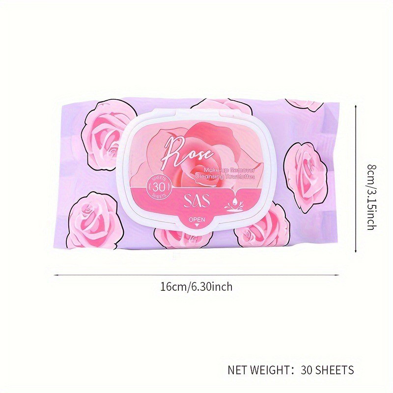 USHAS Desmaquillador de punto transfronterizo europeo y americano Toallitas Desmaquillador desechable Limpieza profunda, suave y no irritante SHA007