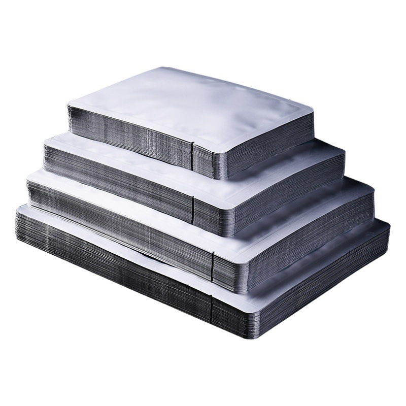 Bolsa de papel de aluminio para alimentos en stock bolsa de vacío de pollo estofado bolsa de envasado de té bolsa ciega bolsa de máscara a prueba de luz de mantenimiento fresco al por mayor