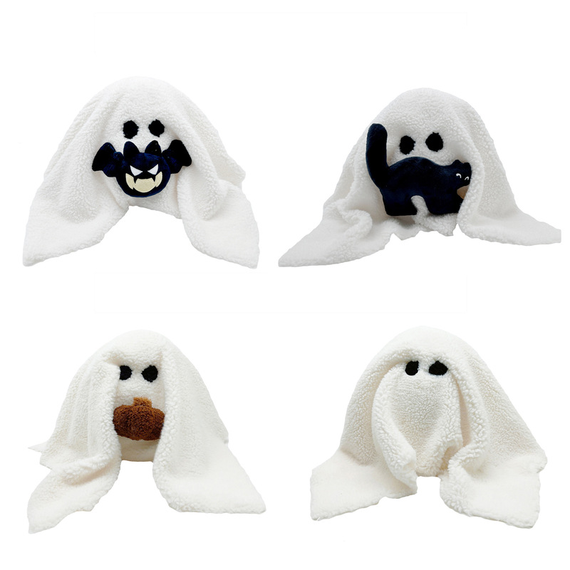 新品gus the ghost with pumpkin pillowハロウィーンカボチャ幽霊人形人形人形人形人形人形|undefined