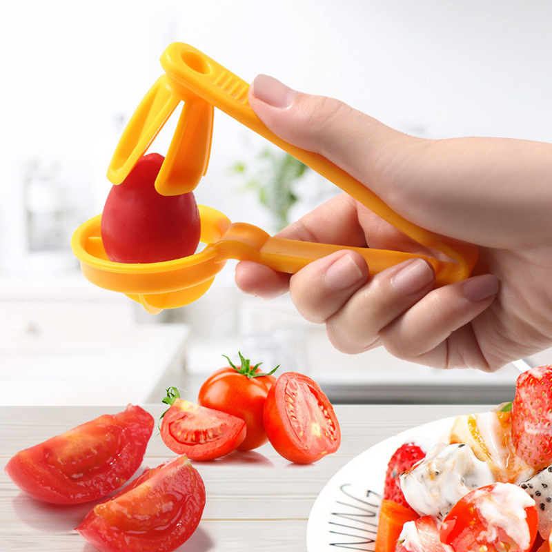Small tomato strawberry fancy slicer creative salad pizza fruit splitter cherry grape slicer