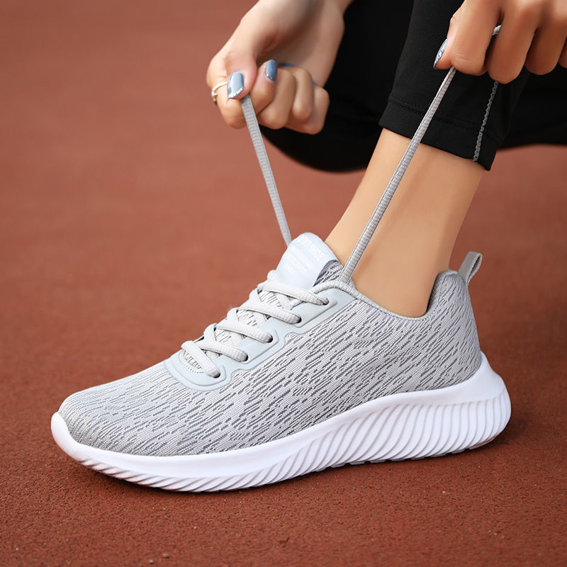 Running Shoes Men Lightweight Shock Absorbing Breathable Mesh_voghion.com