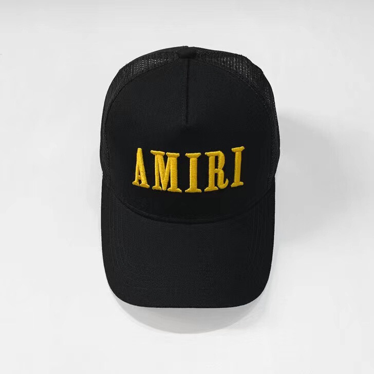 AMIRI 高街风 男女同款棒球帽防晒潮流时尚夏天刺绣棒球帽|undefined