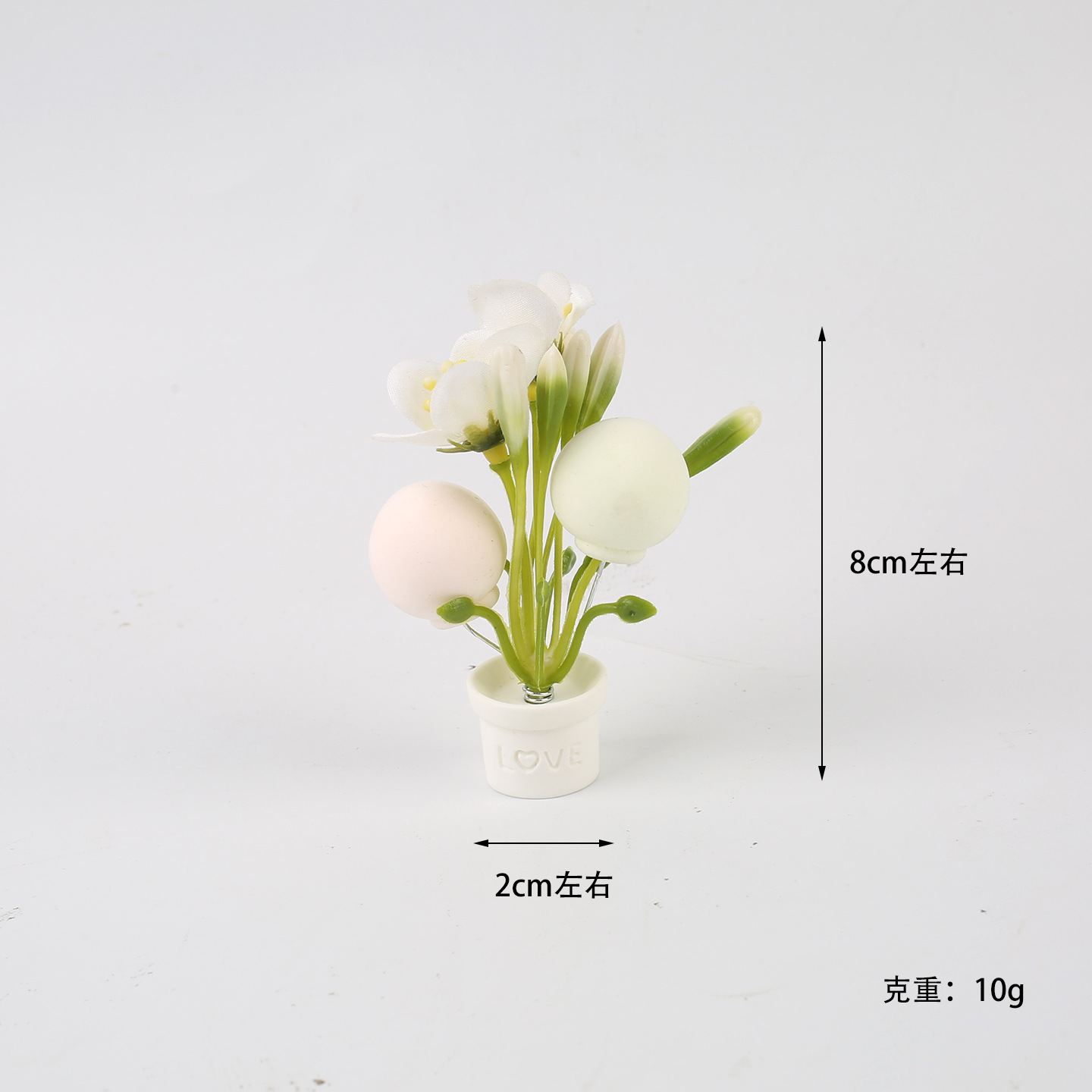 Innovación de nuevos productos adornos de automóviles de simulación de flores adornos interiores adornos lindos creativos frescos y románticos