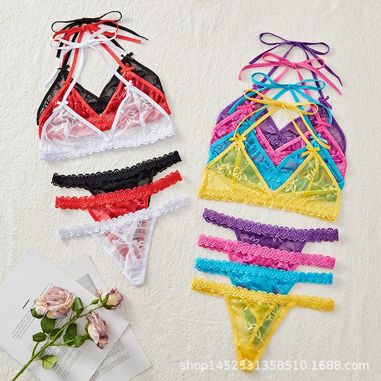 Фабрика прямых продаж в Европе и Америке с открытыми бедрами с открытой спиной кружевной кружевной перспективы Сексуальная леди Эротический комплект нижнего белья 8811C