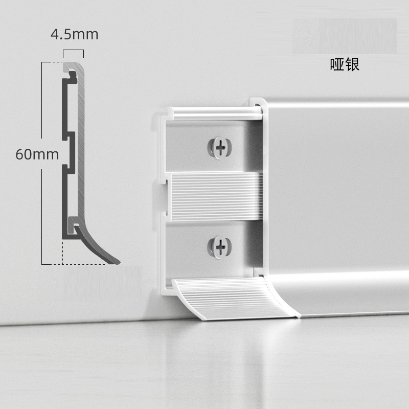 6cm 매트 실버(두꺼운 버전)