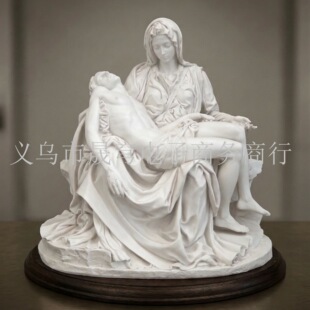 ��ƷPieta Statue in White Resin��ɫ��֬�}ĸ�z����