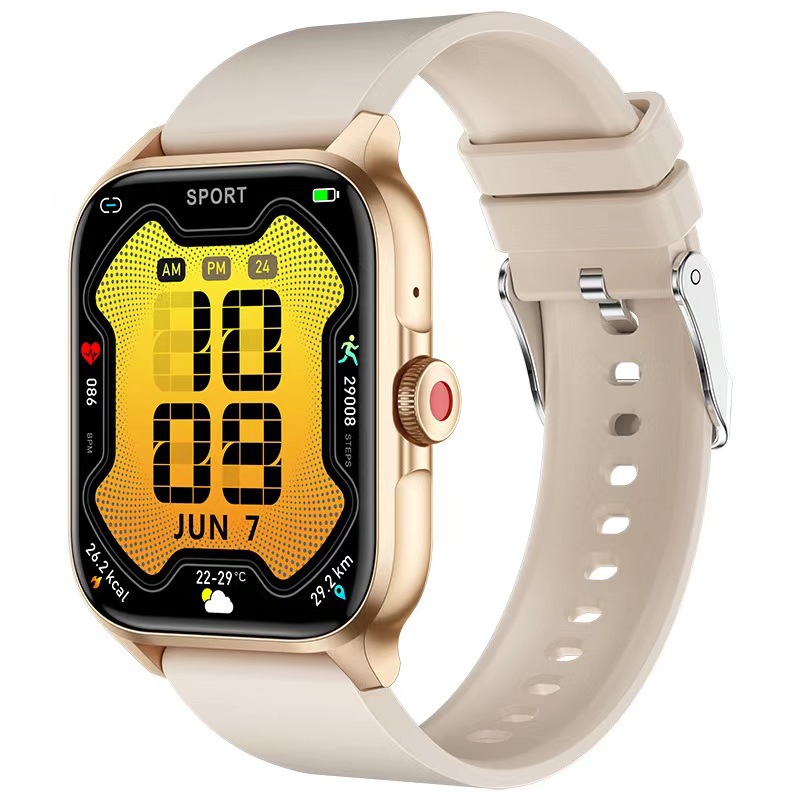 QX15 Smart Watch Heart Rate Blood Oxygen IP67 Waterproof Bluetooth Watch Health Monitoring Men's Bluetooth Call Watch