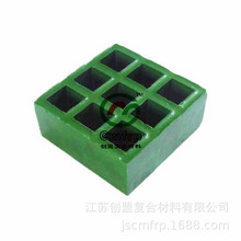 玻璃纤维树脂复合格栅 FRP/GRP走道板 沟盖板 平台板 楼梯踏步