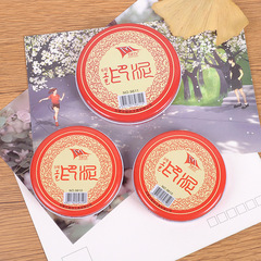 Red ink pad office supplies ink pad seal with iron box craft fast drying handprint ink pad ink