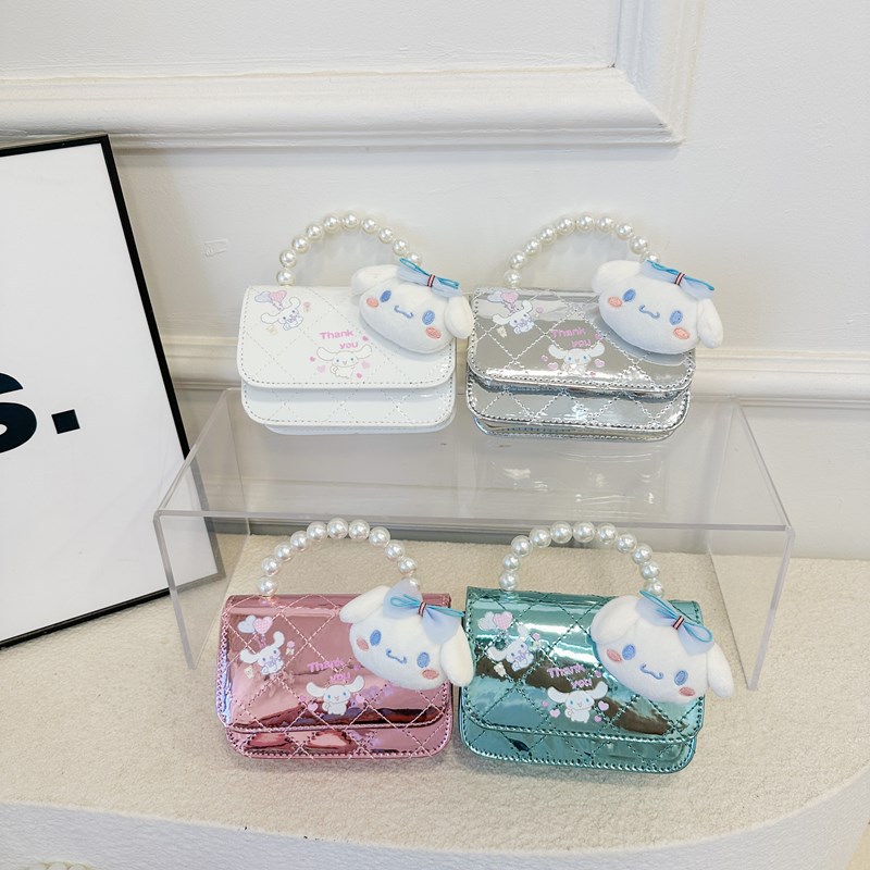 Bolsas infantiles lindas princesas de dibujos animados bolsas de mano niñas extranjeras bolsas de hombro para niños accesorios de cambio