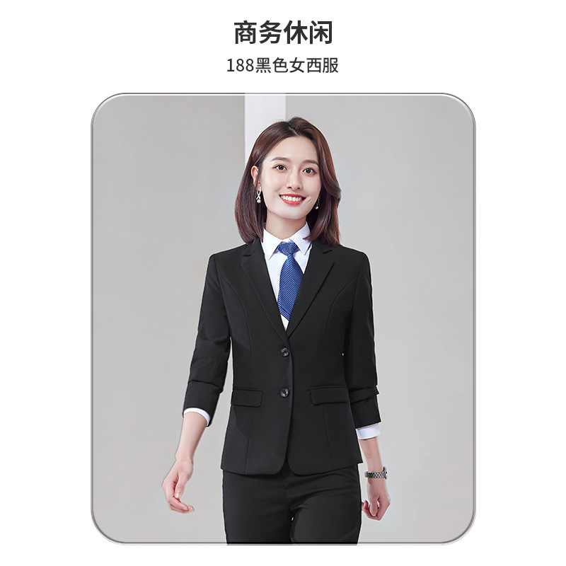 188 black women's suit