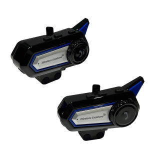 Bluetooth 5.0 Large Capacity 1000MA Battery Helmet Bluetooth Headset Motorcycle Bluetooth Music Headset