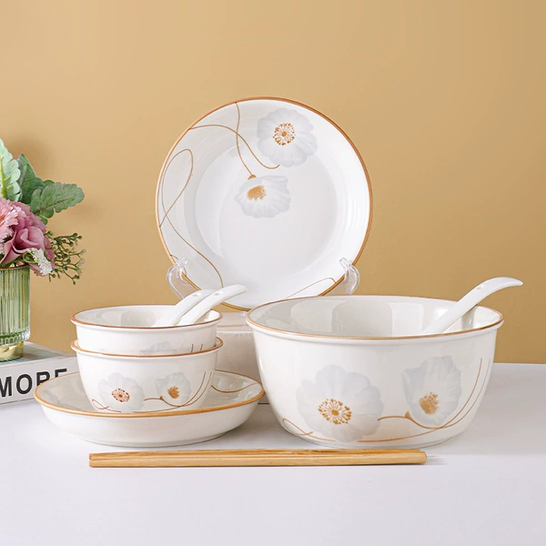 [Super/Value] 2 bowls, 2 plates, 2 spoons, 2 chopsticks, 1 soup, 1 tablespoon