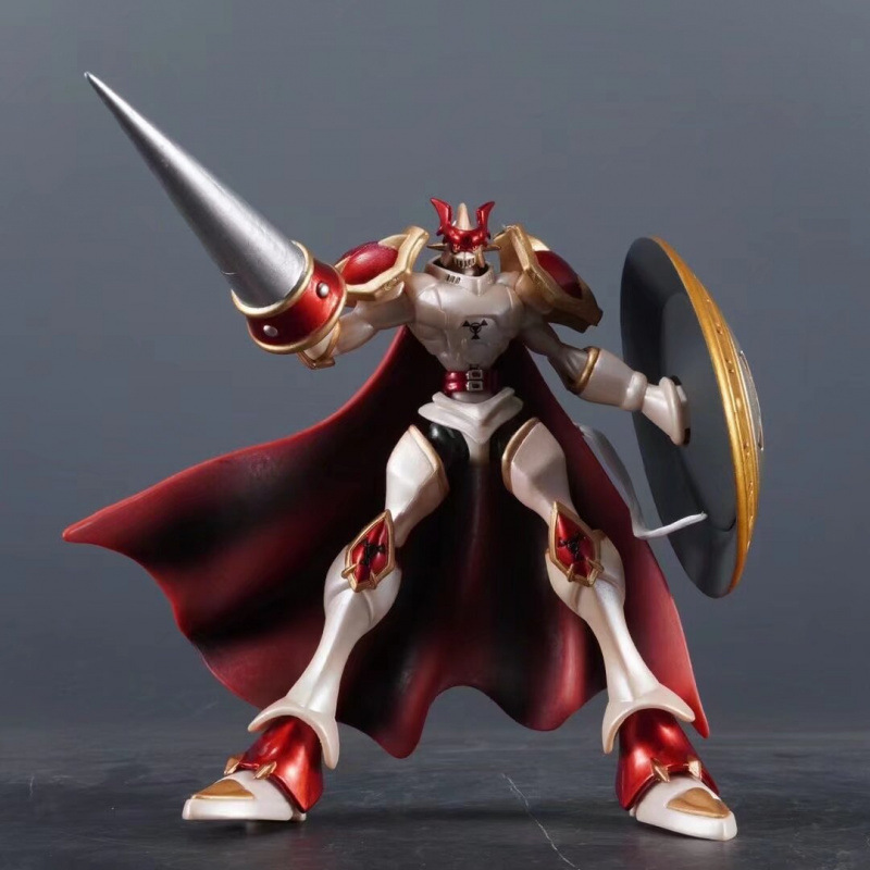 Digimon Royal Knights Omegamon Red Lotus Knight Gk Model Hand-Made Ornaments