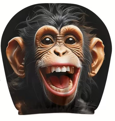 Universal seat cover: customers, car seat cover - smiley-monkey-double-sided-printing-1-piece