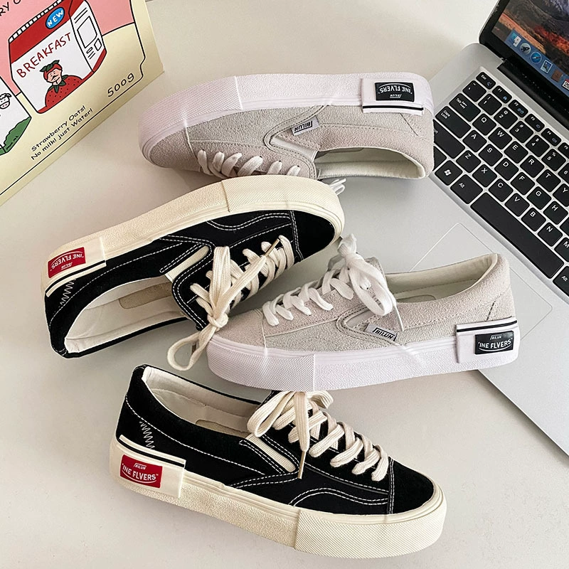 Весна 2022 Новое поступление ulzzang Южная Корея Любители уличной стрельбы Универсальная Классическая парусиновая обувь для скейтборда Модная обувь в Корейском стиле для мужчин и женщин